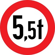 عبور وسائط نقلیه با وزن بیش از 5.5 تن ممنوع